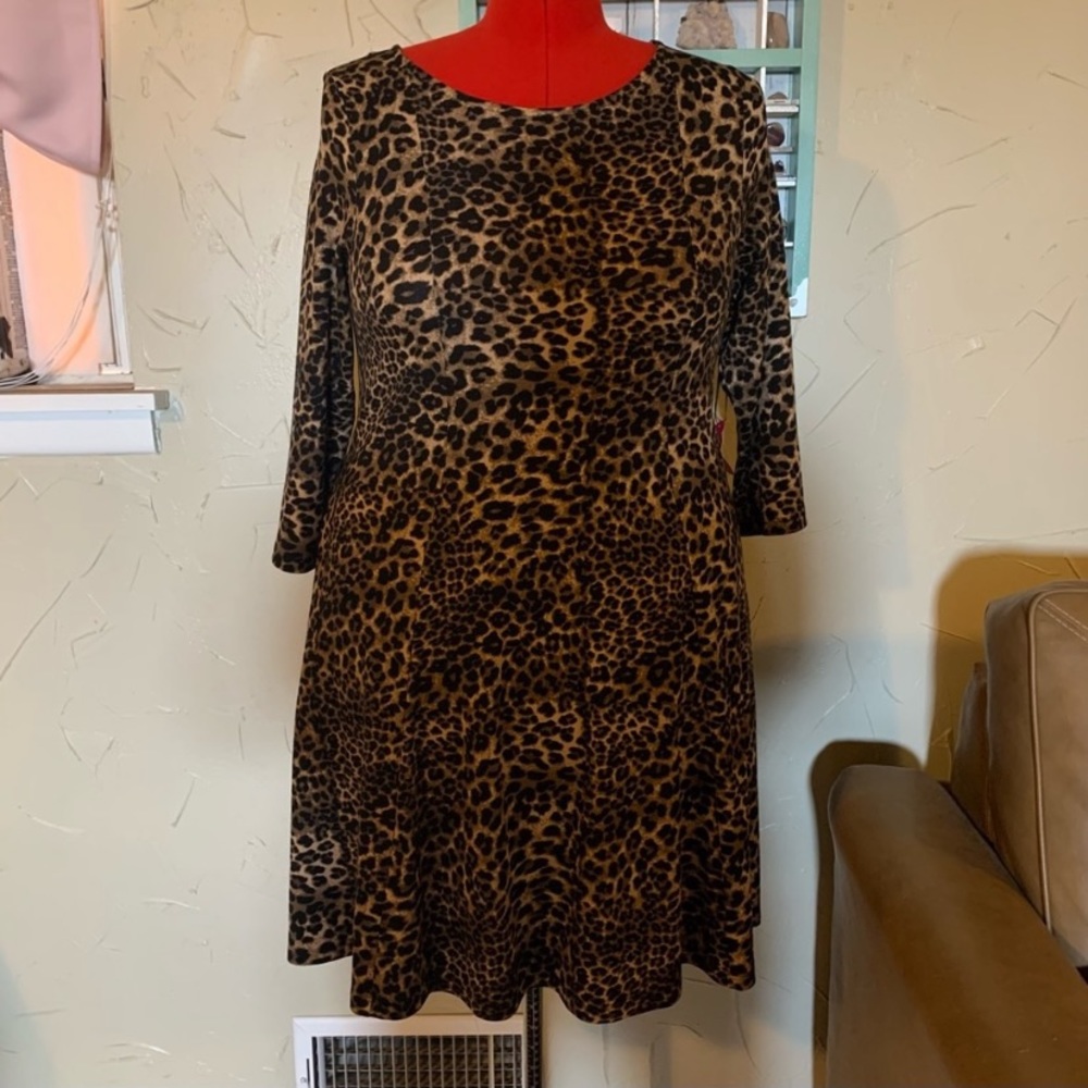 Betsey Johnson/Torrid Leopard Print Dress
